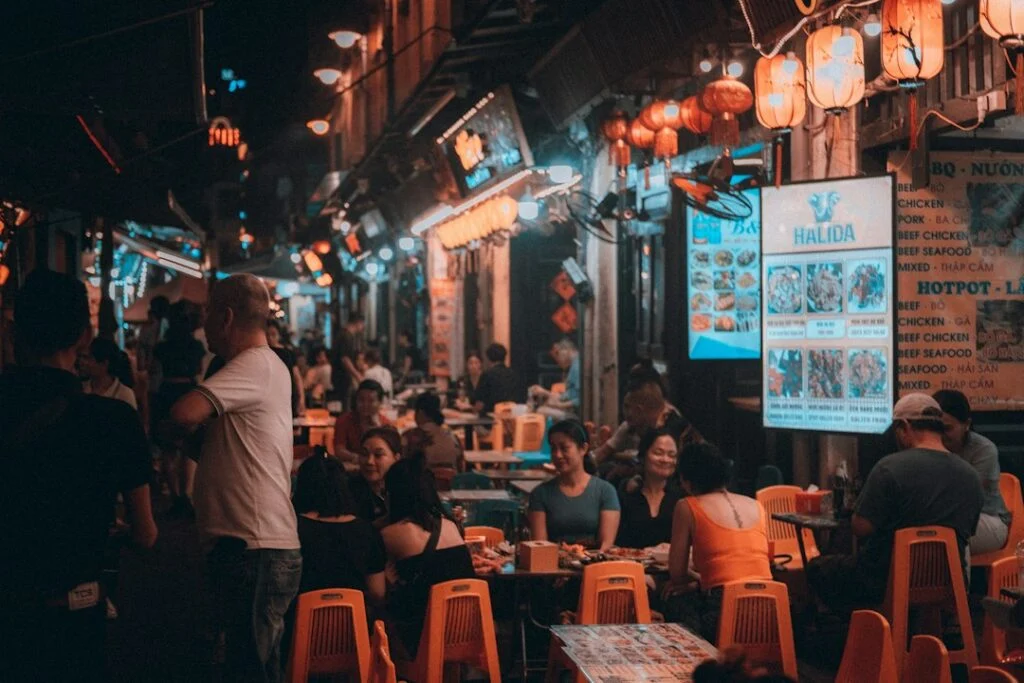 Streetfood in Hanoi · Vietnam