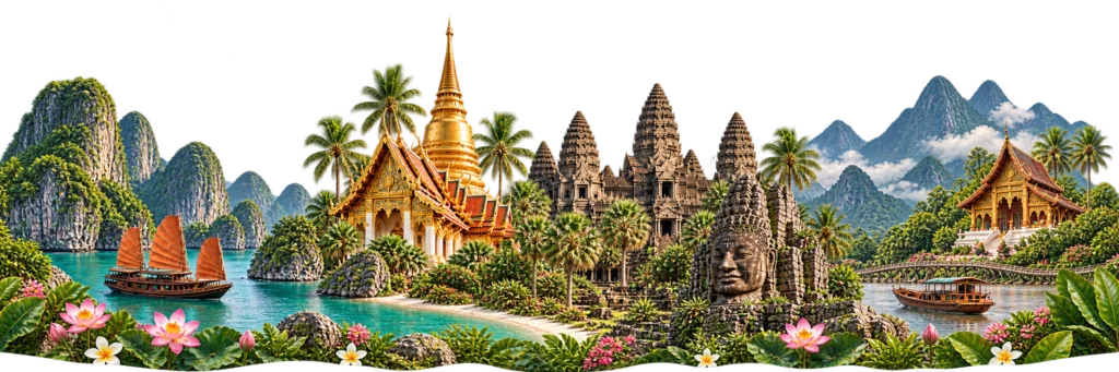 Zentralvietnam Landschaft