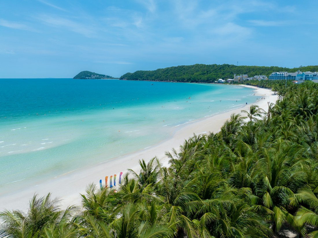 Küstenlandschaft auf Phu Quoc in Südvietnam